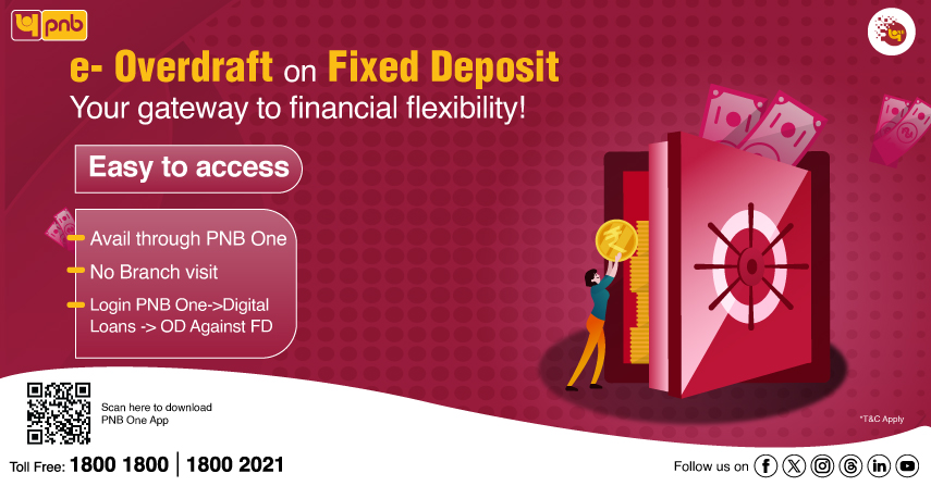 e-Overdraff on fixed Deposit